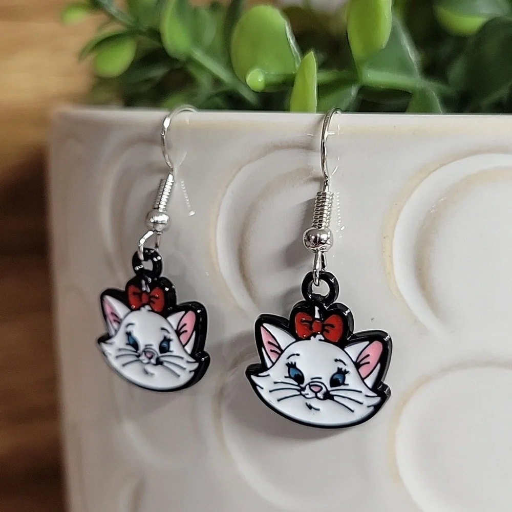 ARISTOCATS MARIE CHARM DROP EARRINGS - Picture 3 of 6